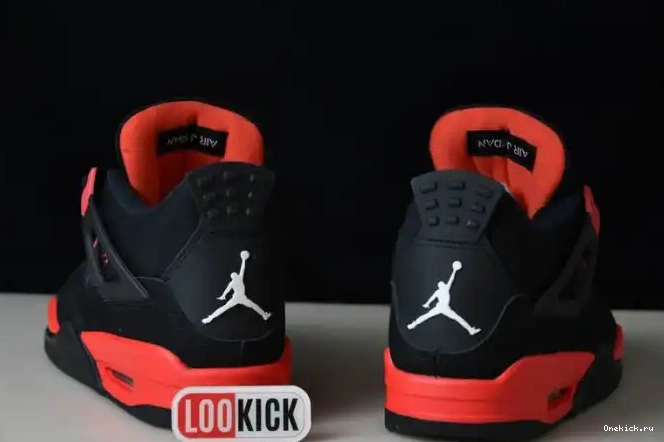 One Kick Red Jordan Thunder 4 Air CT8527-016 0610